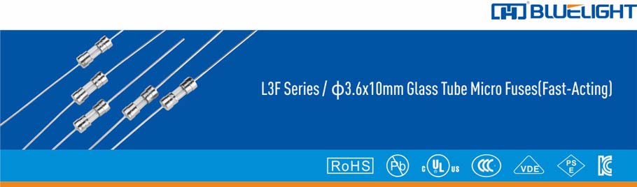 L3F系列/Φ3.6X10玻璃管快斷保險絲(圖1)