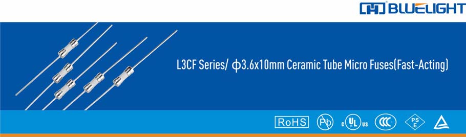 L3CF系列/Φ3.6X10陶瓷管快斷保險絲(圖1)